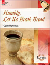 Humbly, Let Us Break Bread Handbell sheet music cover